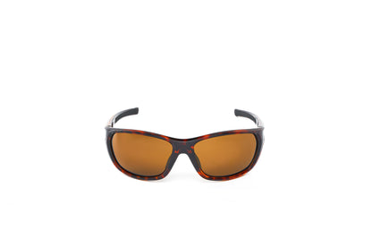 RetroWave Series Active Sunglasses (Brown Wavy)