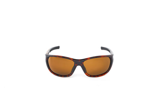 RetroWave Series Active Sunglasses (Brown Wavy)