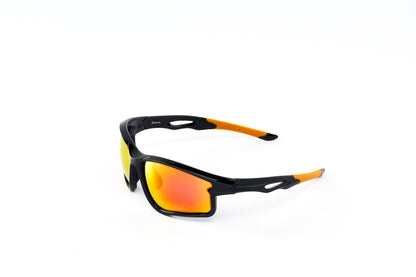 ProX Series TR90 Rubberized Active Sunglasses (Reflective Orange)